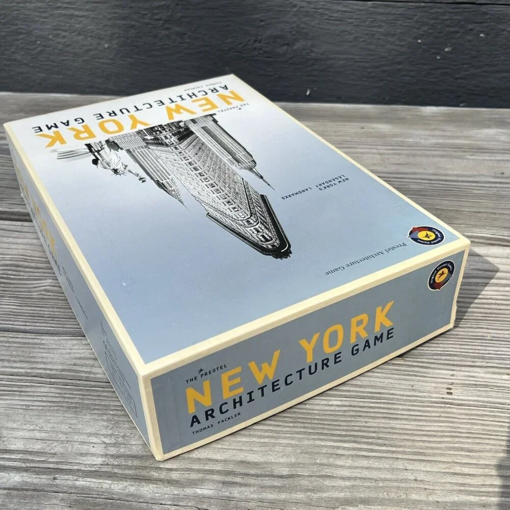 The Prestel New York Architecture Game Explore NY Legendary Landmarks COMPLETE